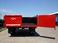 Dandy Dump - 76"x12' LowRider Bobcat Unit w/ Barndoors