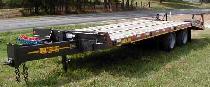 Millennium Trailers 22.5 TON Series Y2K Crawler Hauler -Confortably carries large loads up to 45,000 pounds!