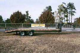 Millennium Trailer 10 Ton Series The "General" Equipment Trailers - hauls 20,000 # load capacity